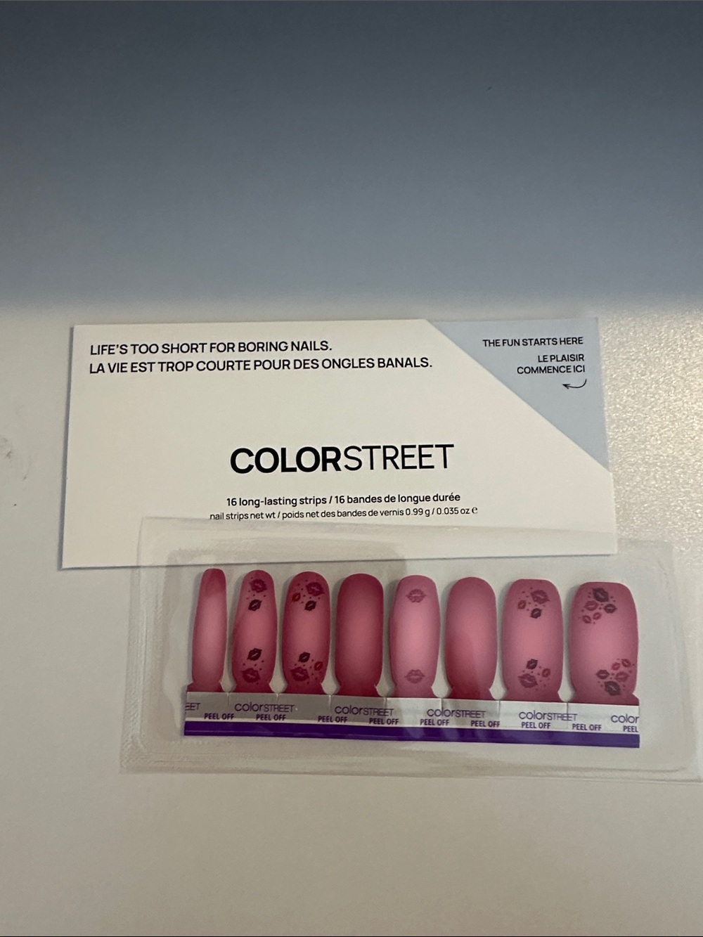 Color Street Nail Strips - Lip Service